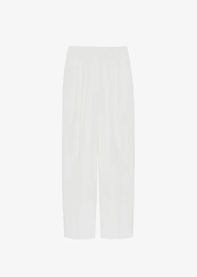 The Frankie Shop Bea Suit Pants 8211 White Shop Bottoms