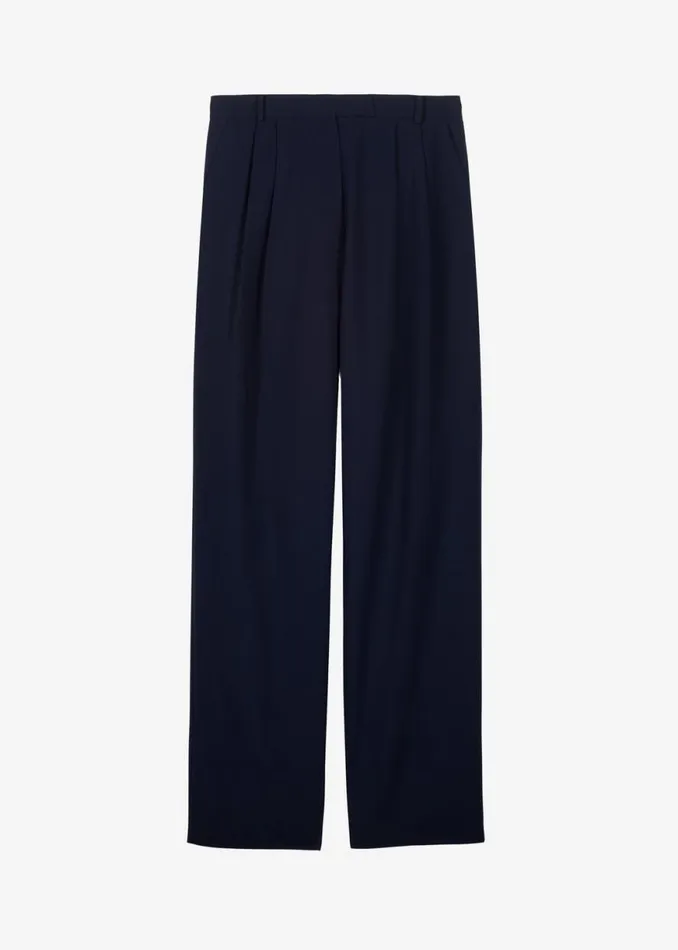 The Frankie Shop Beo Suit Pants 8211 Blue Shop Clothing