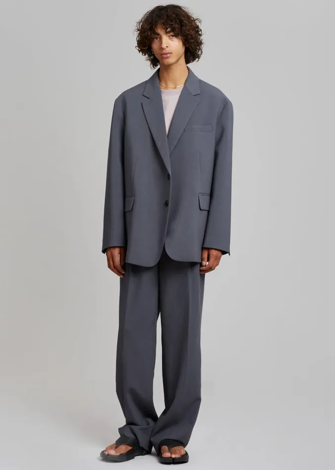 The Frankie Shop Beo Suit Pants 8211 Charcoal Shop Clothing