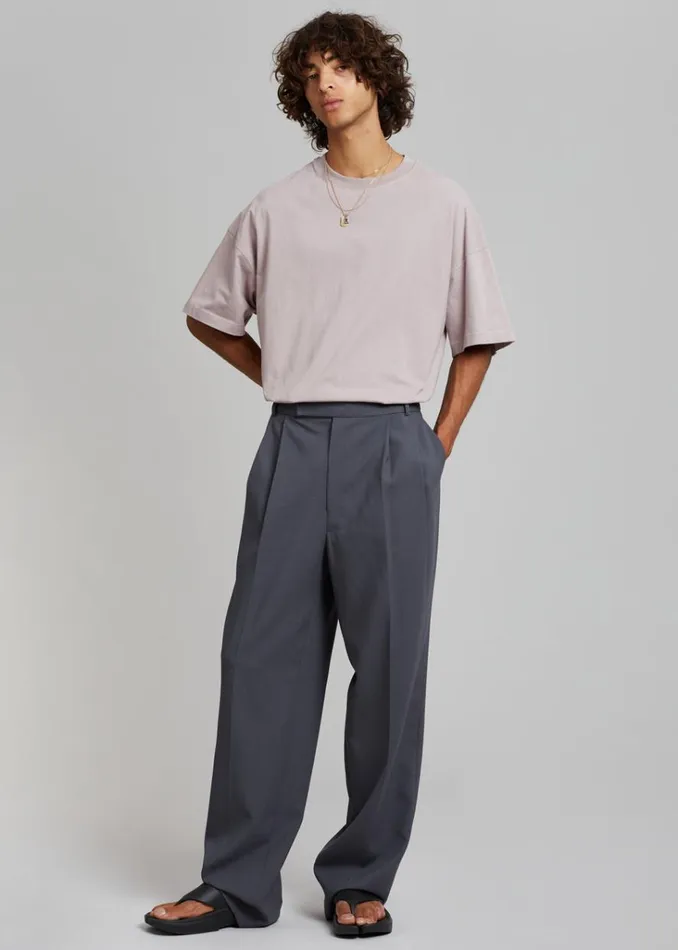 The Frankie Shop Beo Suit Pants 8211 Charcoal Shop Clothing