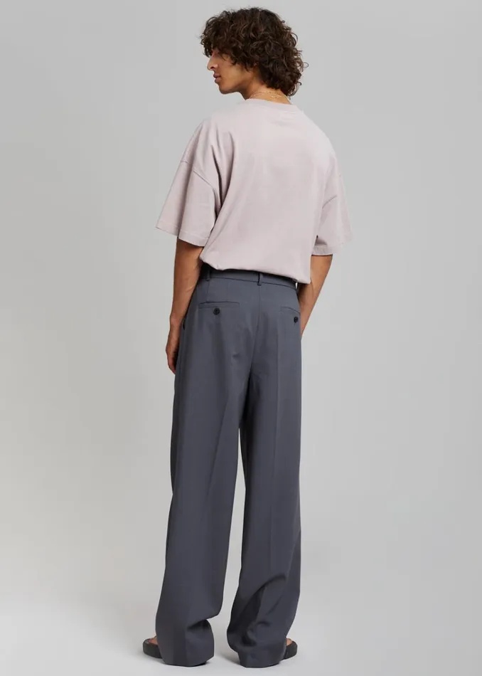 The Frankie Shop Beo Suit Pants 8211 Charcoal Shop Clothing