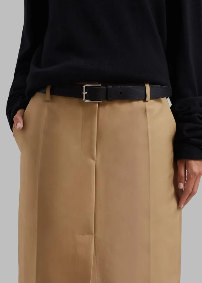 The Frankie Shop Carley Long Skirt 8211 Camel Shop Clothing