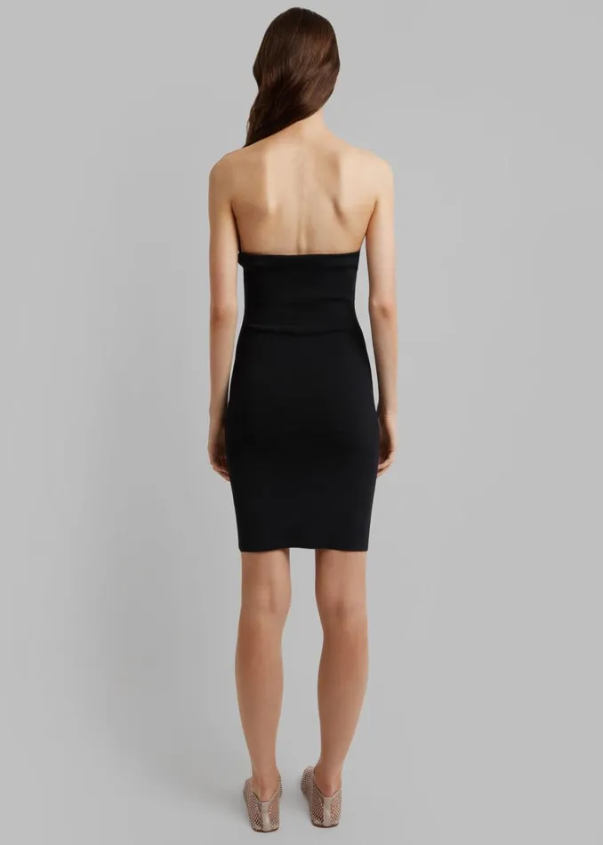 The Frankie Shop Christopher Esber Salacia Wire Strapless Dress 8211 Black Shop Dresses