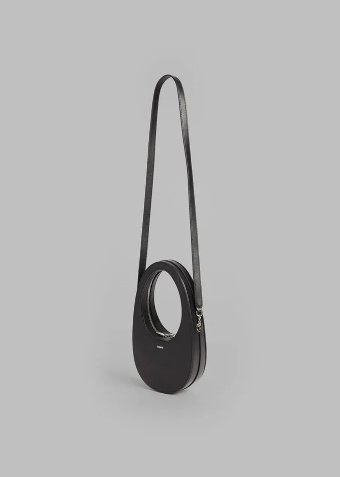 The Frankie Shop Coperni Crossbody Mini Swipe Bag 8211 Black Shop Accessories