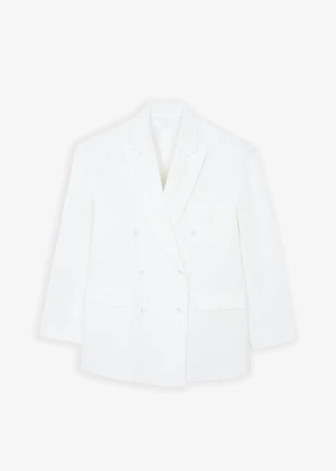 The Frankie Shop Demi Blazer 8211 White Shop Suits