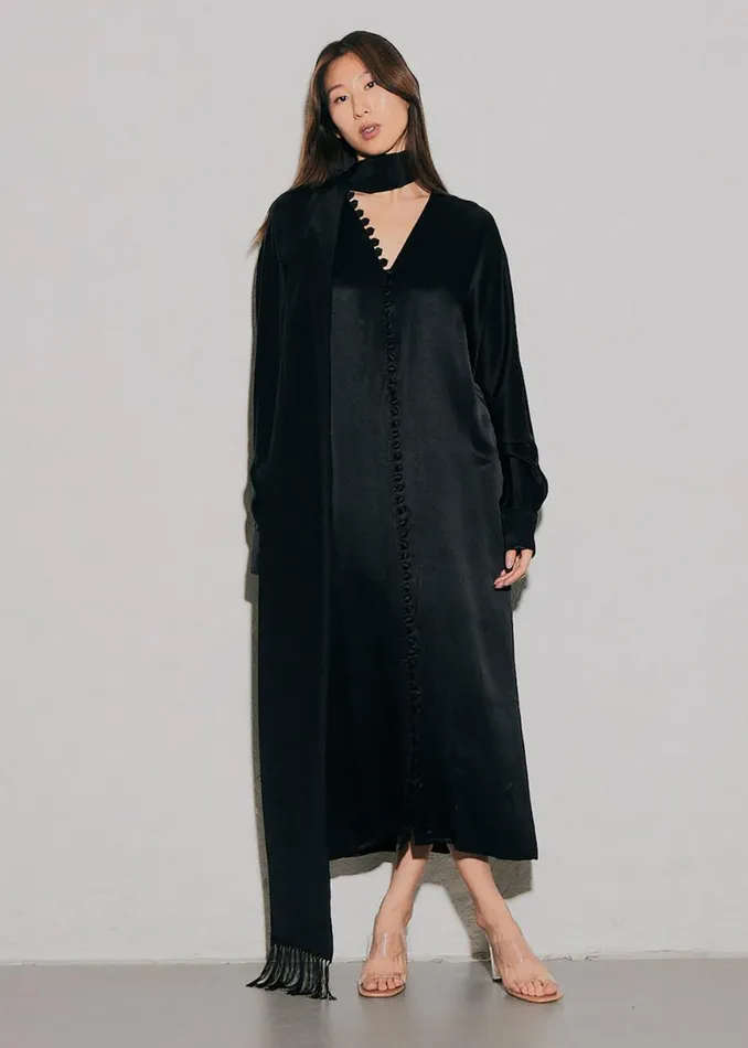 The Frankie Shop Envelope 1976 Cannes Dress 8211 Black Shop Dresses