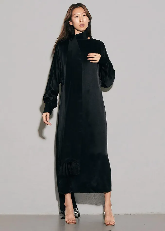 The Frankie Shop Envelope 1976 Cannes Dress 8211 Black Shop Dresses