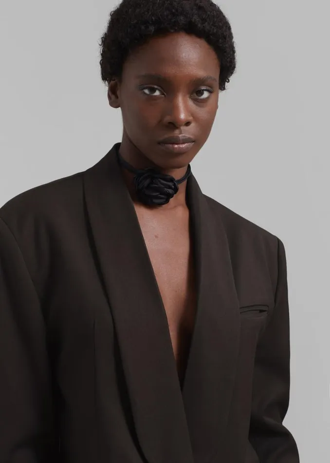 The Frankie Shop Jo Flower Accessory 8211 Black Shop Accessories
