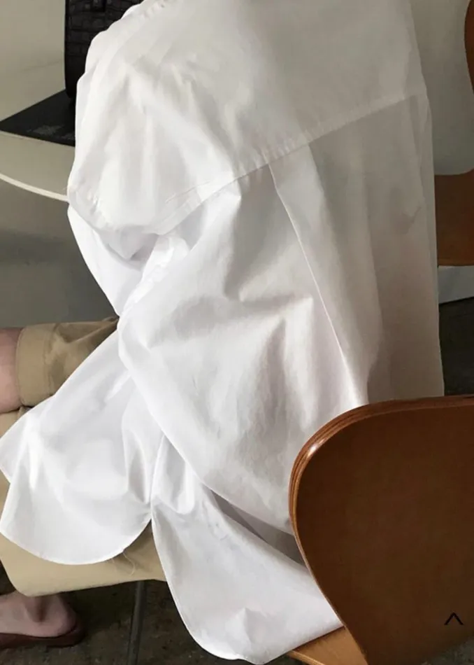 The Frankie Shop Kat Shirt 8211 White Shop Tops