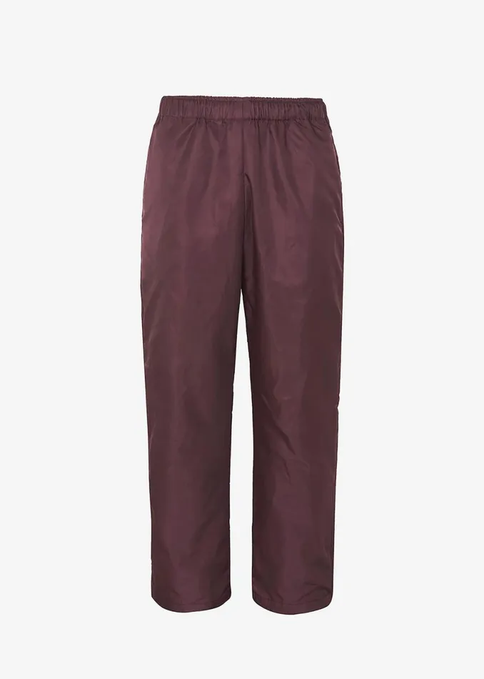 The Frankie Shop Kevin Track Pants 8211 Burgundy Shop Clothing