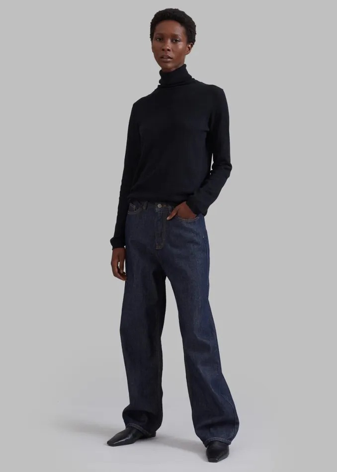 The Frankie Shop Laris Jeans 8211 Indigo Shop Denim