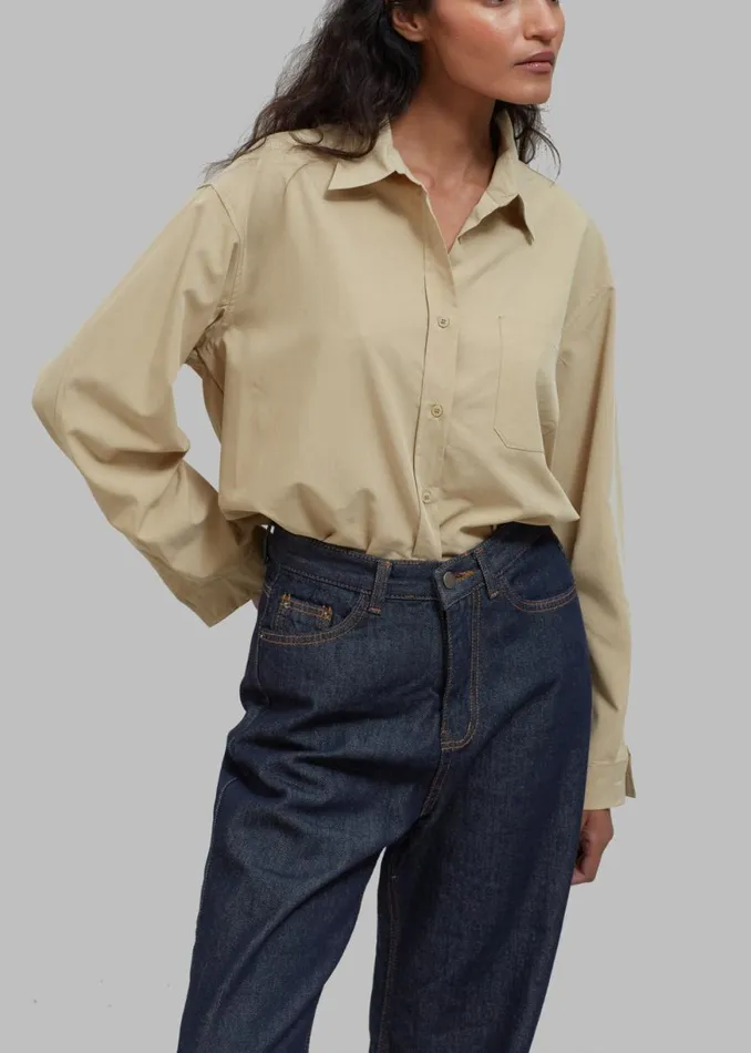 The Frankie Shop Laris Jeans 8211 Indigo Shop Denim