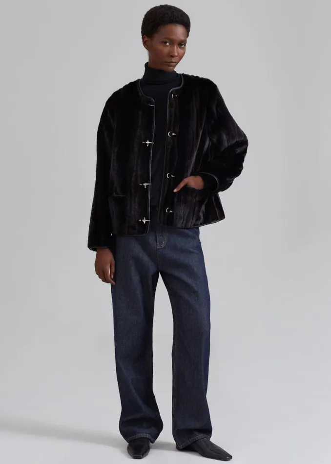 The Frankie Shop Laris Jeans 8211 Indigo Shop Denim