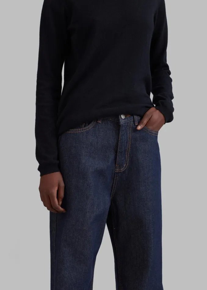 The Frankie Shop Laris Jeans 8211 Indigo Shop Denim