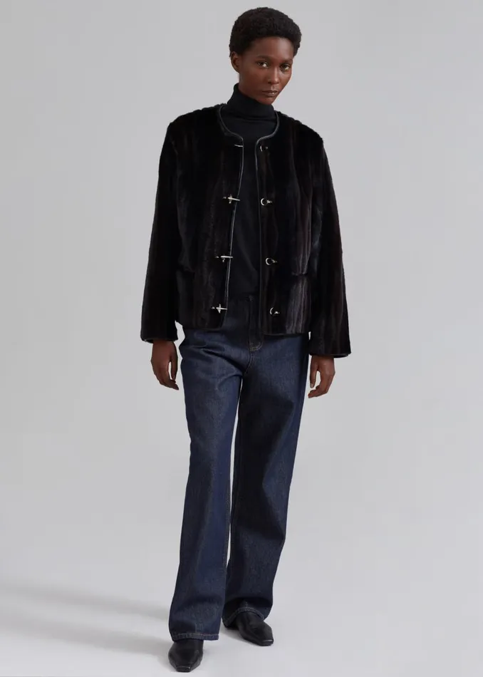The Frankie Shop Laris Jeans 8211 Indigo Shop Denim