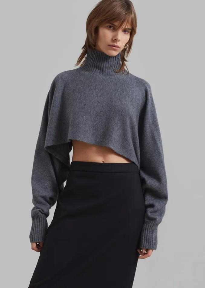 The Frankie Shop Miranda Long Pencil Skirt 8211 Black Shop Clothing