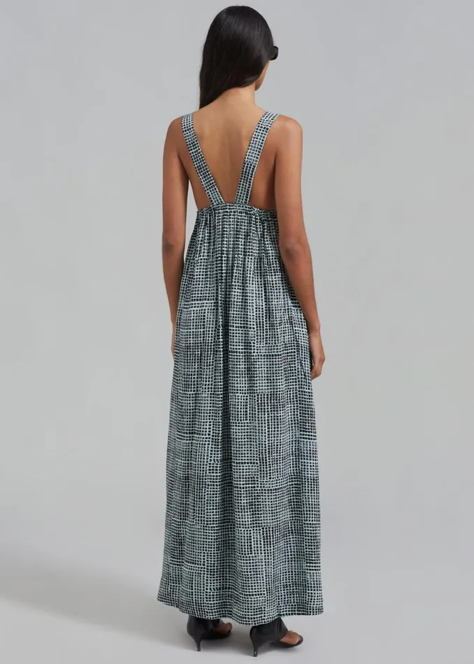 The Frankie Shop Proenza Schouler White Label Viscose Flou Wrap Dress 8211 BlackPaper Mint Shop Dresses