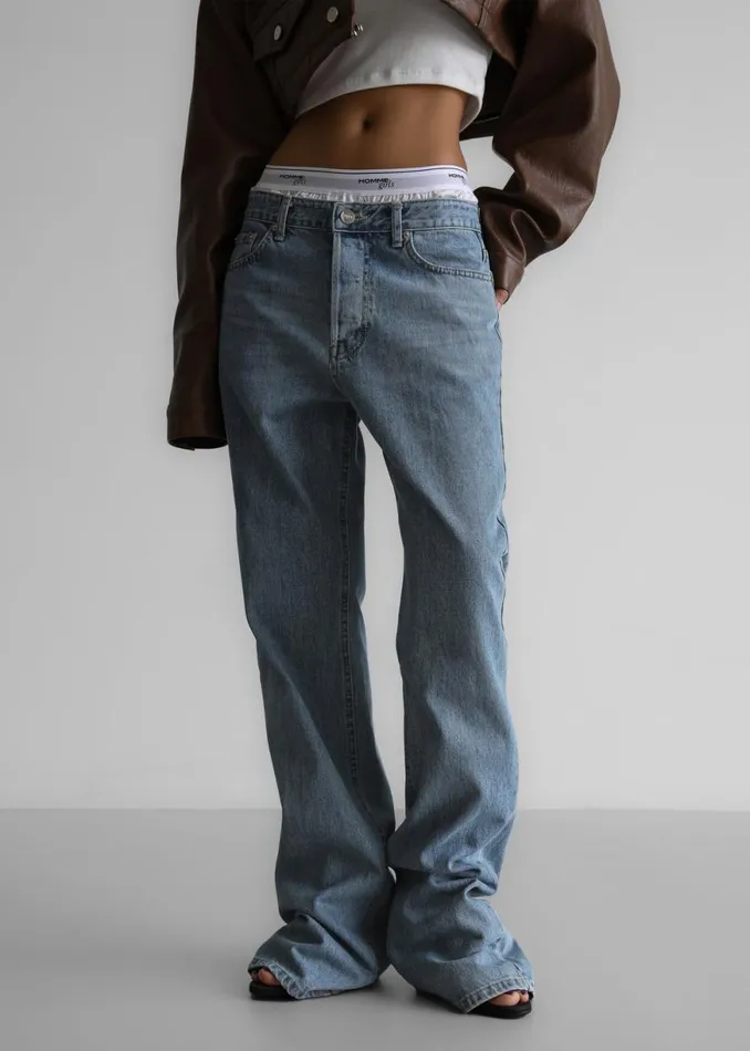 The Frankie Shop Susanna Jeans 8211 Light Wash Shop Clothing