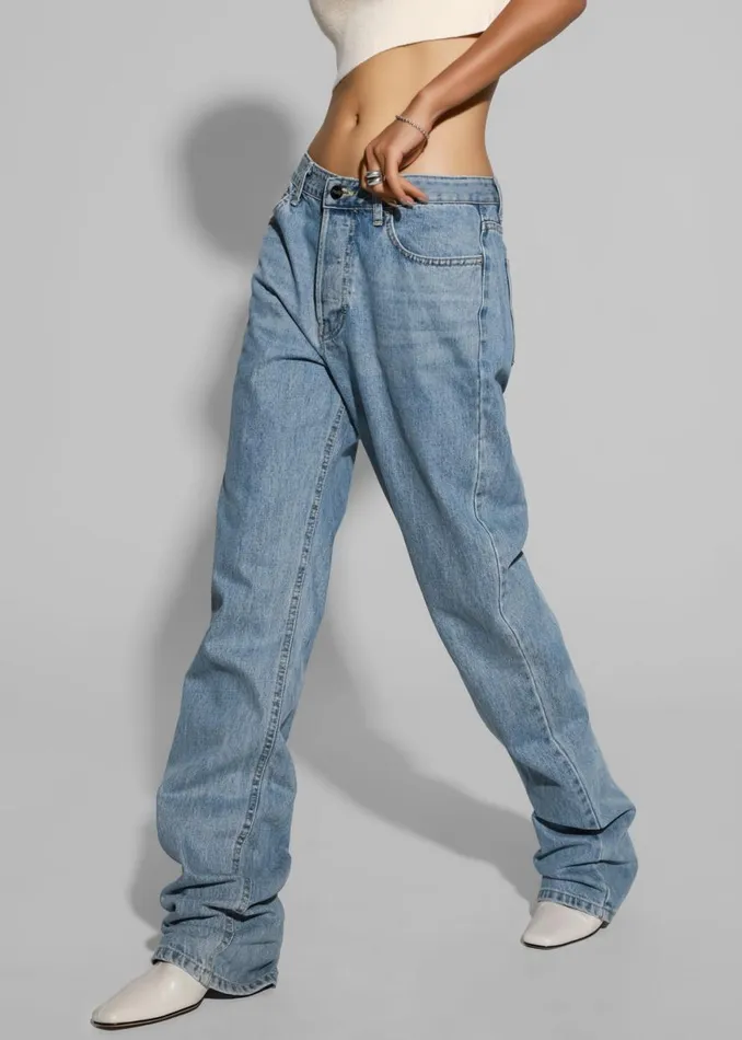 The Frankie Shop Susanna Jeans 8211 Light Wash Shop Clothing