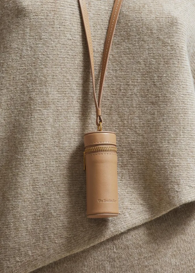 The Frankie Shop TFS Lipstick Case 8211 Beige Shop Accessories