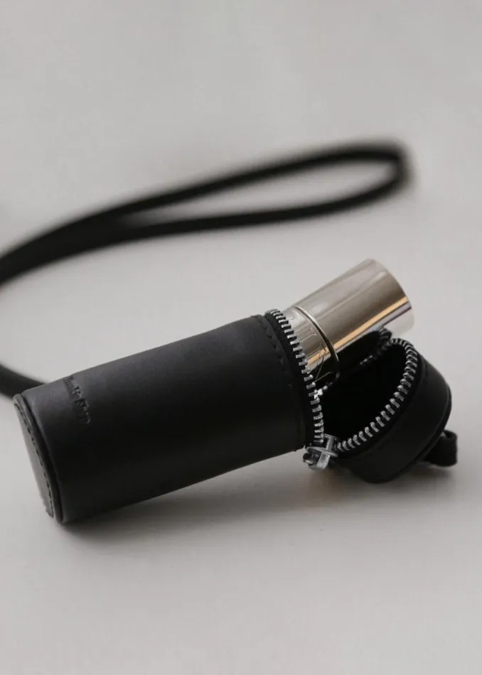 The Frankie Shop TFS Lipstick Case 8211 Black Shop Accessories
