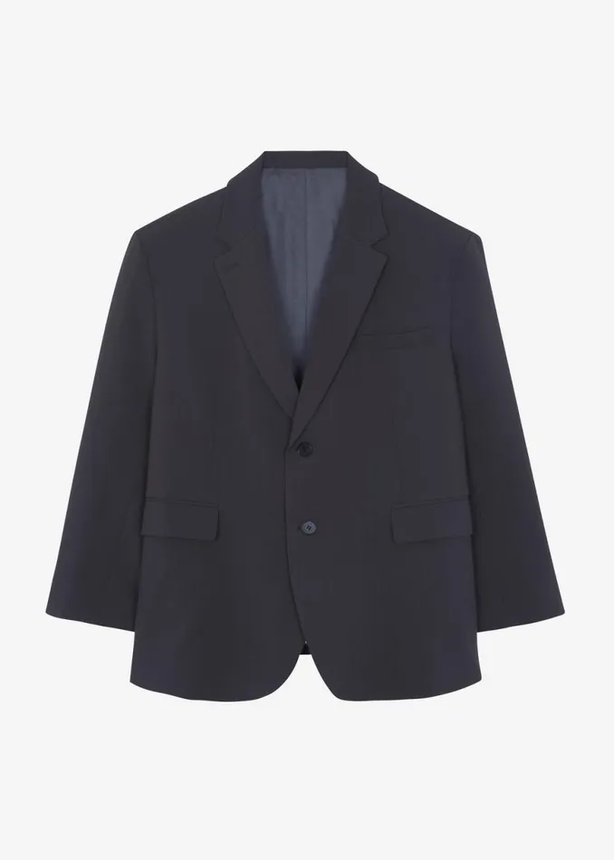 The Frankie Shop Wilma Blazer 8211 Charcoal Shop Outerwear