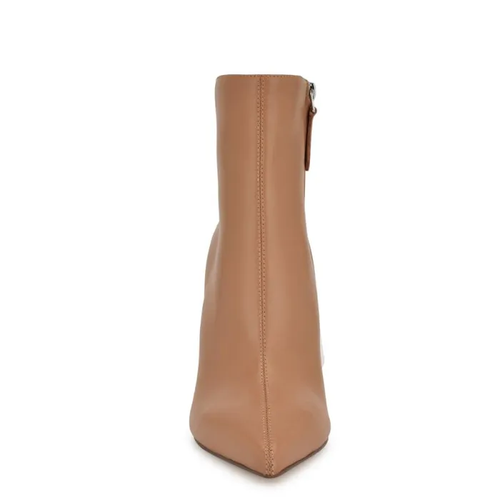 Therin Dress Booties Natural Leather Women Nine West Boots and Booties Therin Dress Booties Natural Leather Women Nine West Boots and Booties