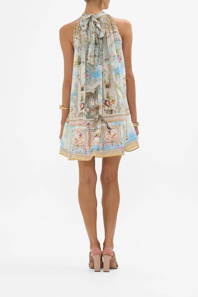 TIE NECK MINI DRESS WE ALWAYS HAVE ALEXANDRIA We Always Have Alexandria Womens Camilla Dresses