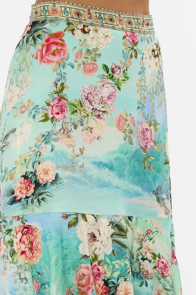 TIERED RUFFLE SKIRT THE JEWELLERY MUSEUM The Jewellery Museum Womens Camilla Skirts