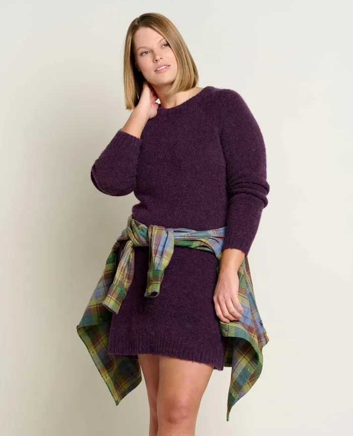 ToadandCo Dresses Toddy Crew Sweater Dress Blackberry 8211 Women039s