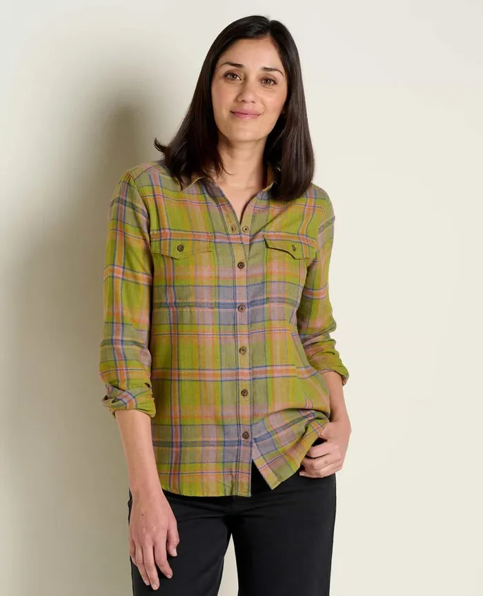 ToadandCo Flannels ReForm Flannel Shirt Faded Lilac 8211 Women039s