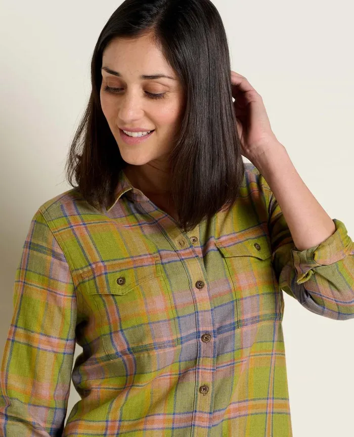 ToadandCo Flannels ReForm Flannel Shirt Faded Lilac 8211 Women039s