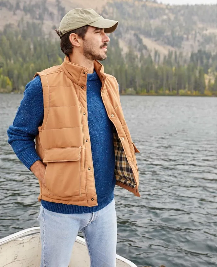 ToadandCo Jackets and Layers Men039s Forester Pass Vest Adobe 8211 Men039s