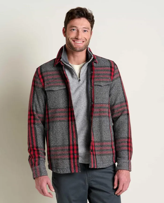 ToadandCo Jackets and Layers Mojac III Shirt Jacket Chrome 8211 Men039s