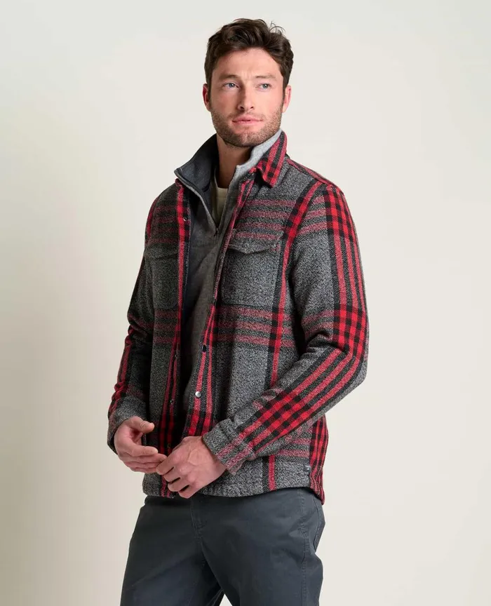 ToadandCo Jackets and Layers Mojac III Shirt Jacket Chrome 8211 Men039s