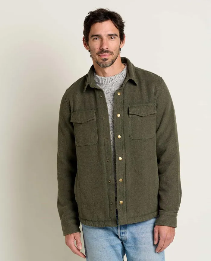 ToadandCo Jackets and Layers Mojac III Shirt Jacket Olive 8211 Men039s