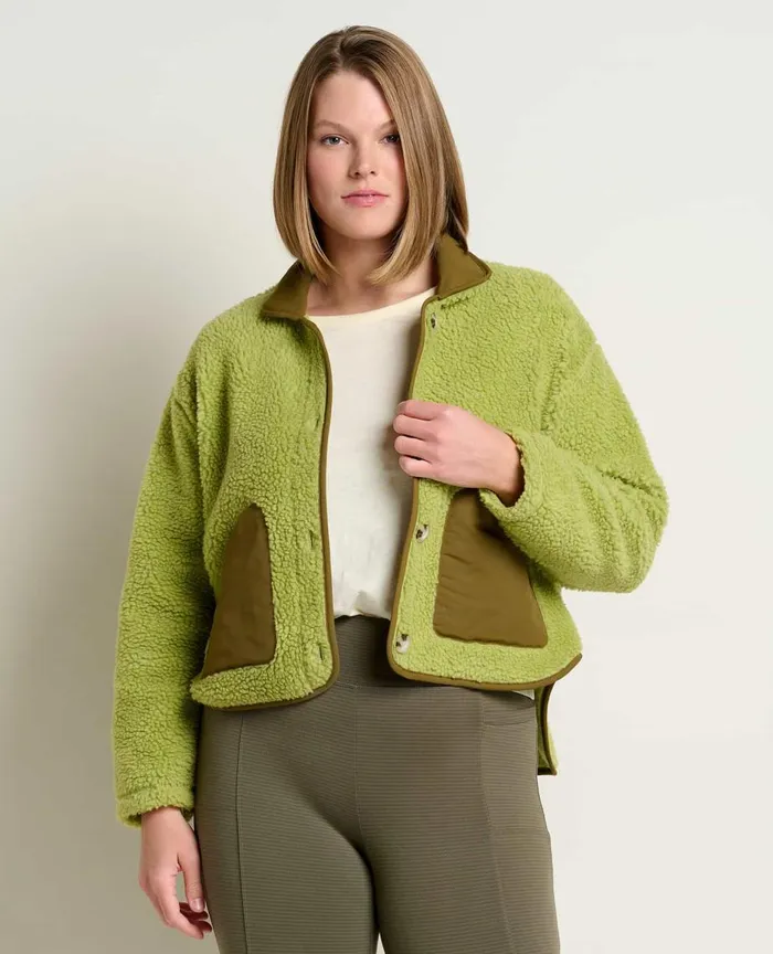 ToadandCo Jackets and Layers Sespe Jacket Lime 8211 Women039s