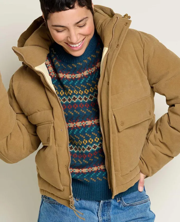 ToadandCo Jackets and Layers Spruce Wood Jacket Honey Brown Cord 8211 Women039s