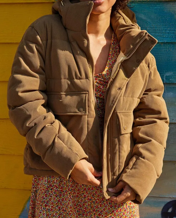 ToadandCo Jackets and Layers Spruce Wood Jacket Honey Brown Cord 8211 Women039s