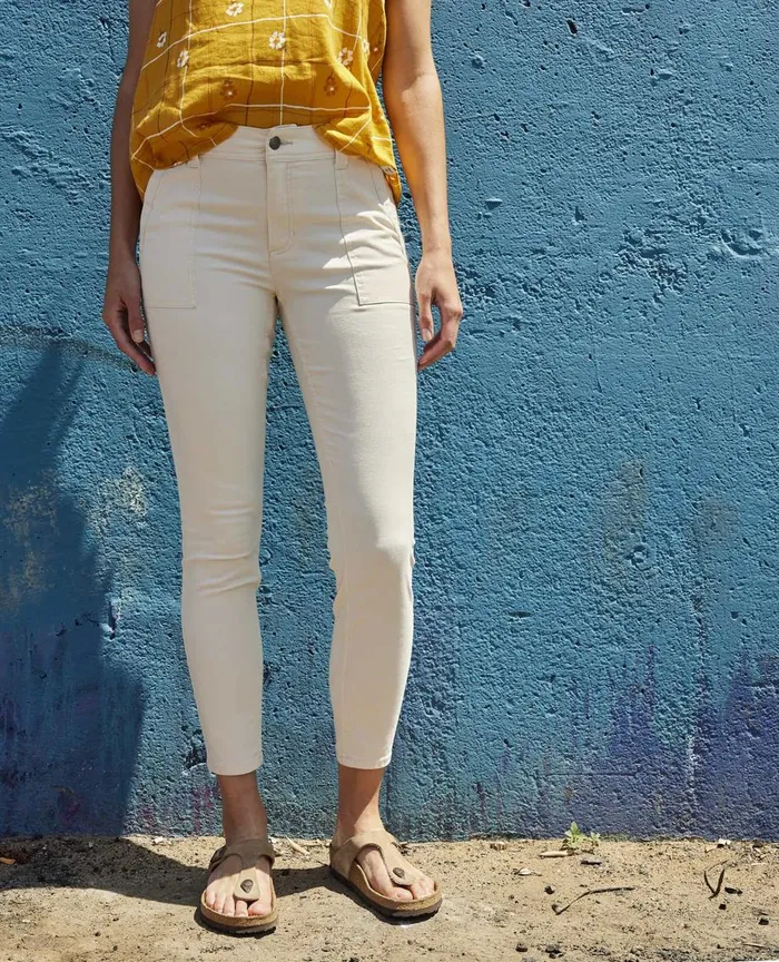 ToadandCo Pants Earthworks Ankle Pant Salt 8211 Women039s