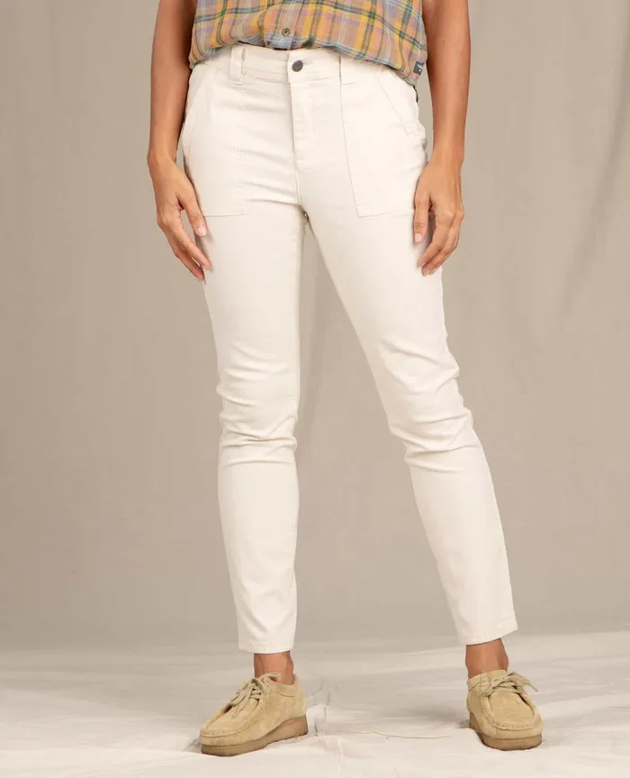 ToadandCo Pants Earthworks Ankle Pant Salt 8211 Women039s