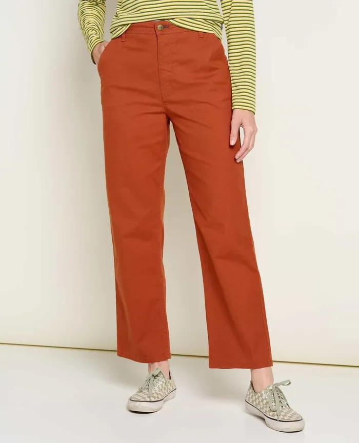 ToadandCo Pants Earthworks High Rise Pant Cinnamon 8211 Women039s