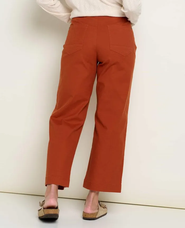 ToadandCo Pants Earthworks Wide Leg Pant Cinnamon 8211 Women039s