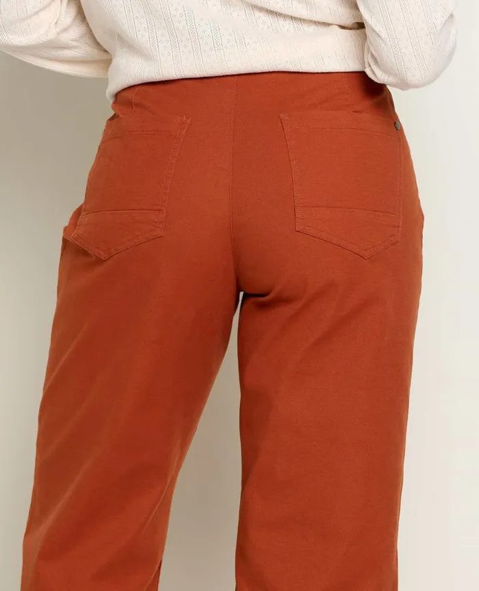 ToadandCo Pants Earthworks Wide Leg Pant Cinnamon 8211 Women039s