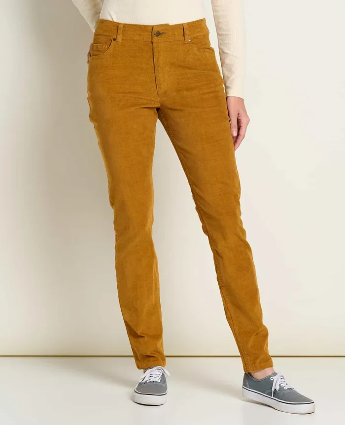 ToadandCo Pants Karuna Cord 5 Pocket Skinny Pant Cardamom 8211 Women039s