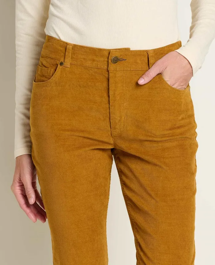 ToadandCo Pants Karuna Cord 5 Pocket Skinny Pant Cardamom 8211 Women039s