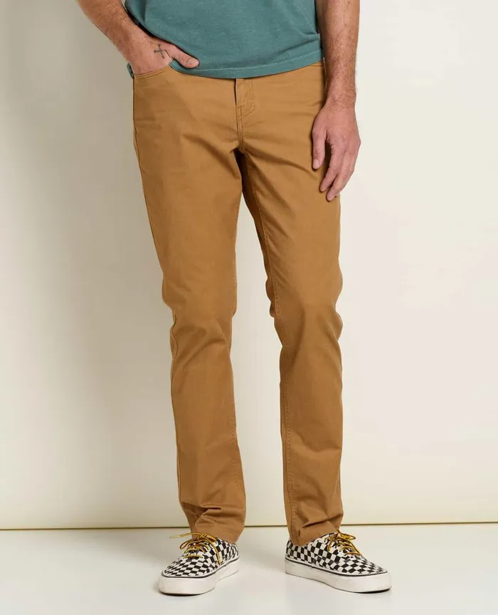 ToadandCo Pants Mission Ridge 5 Pocket Lean Pant Tabac Vintage Wash 8211 Men039s