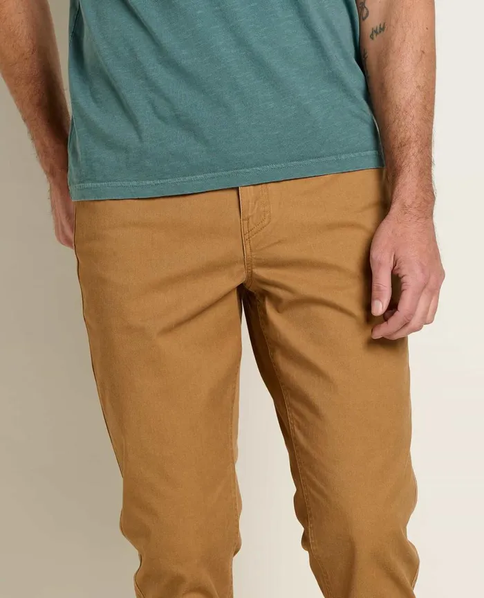 ToadandCo Pants Mission Ridge 5 Pocket Lean Pant Tabac Vintage Wash 8211 Men039s