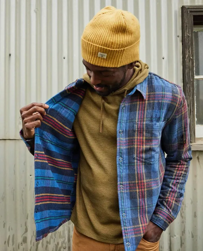 ToadandCo Shirts Over And Out Reversible Long Sleeve Shirt Cornflower 8211 Men039s