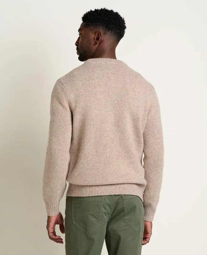 ToadandCo Sweaters Men039s Wilde Crew Sweater Honey Brown 8211 Men039s